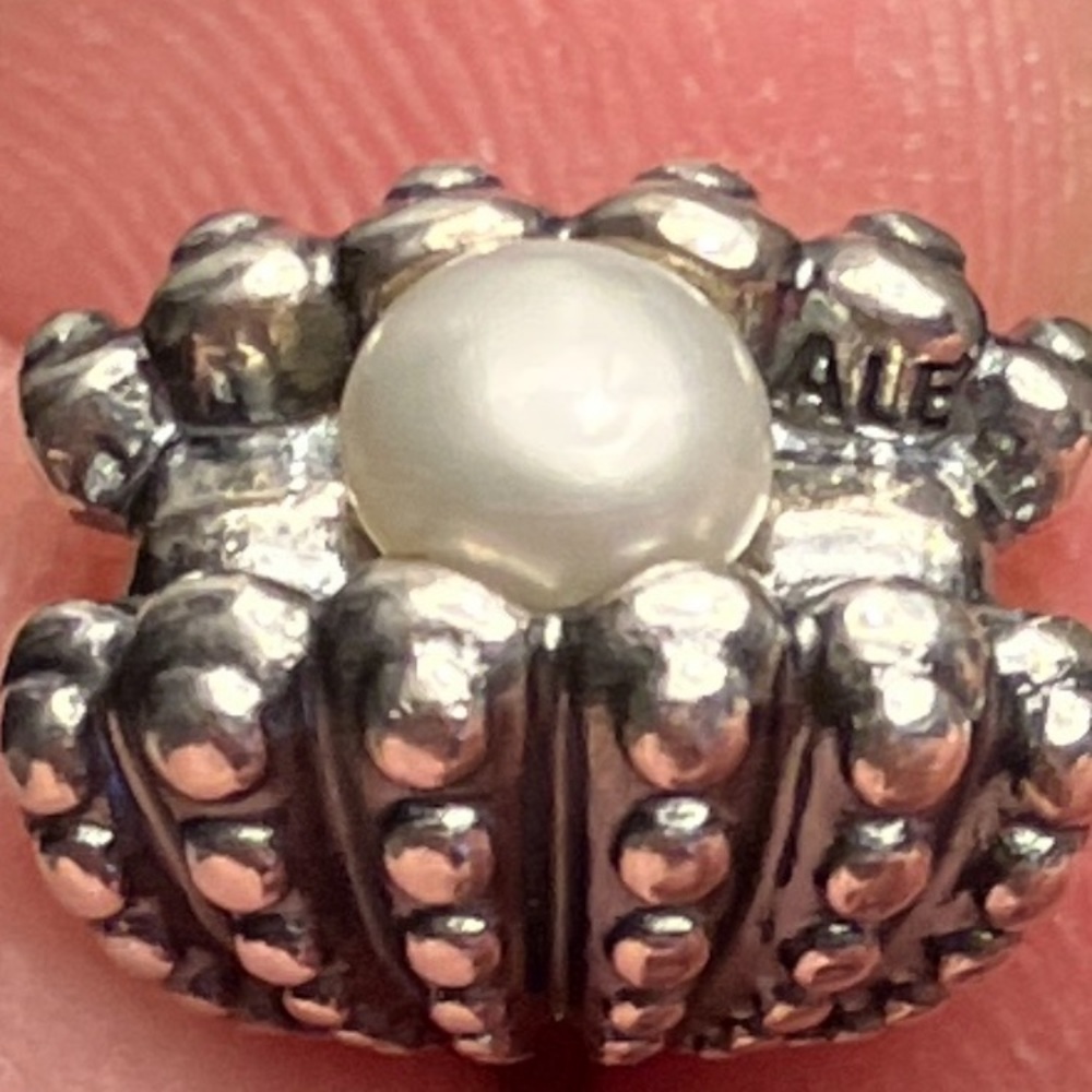 Pandora 100% AUTHENTIC oyster shell with pearl-OBO